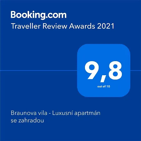 Apartamento Braunova Vila - Luxusní Apartmán Se Zahradou